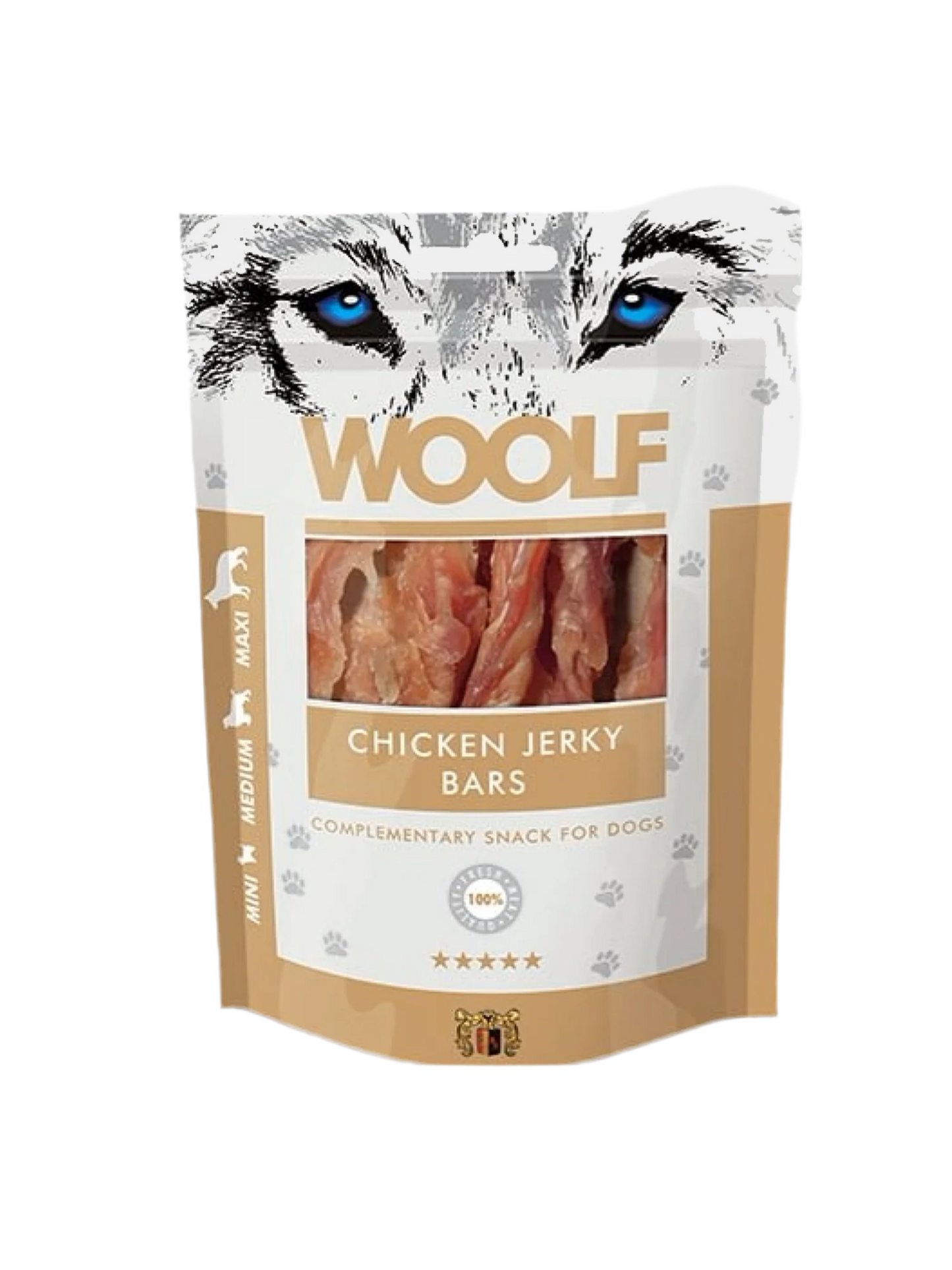 Woolf godbidder - Chicken jerky bars