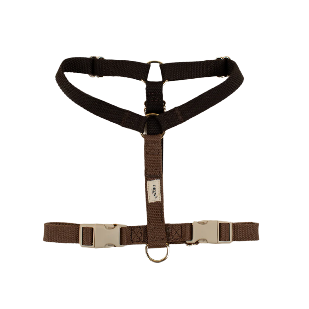 Drews Dogwear sele Chocolate