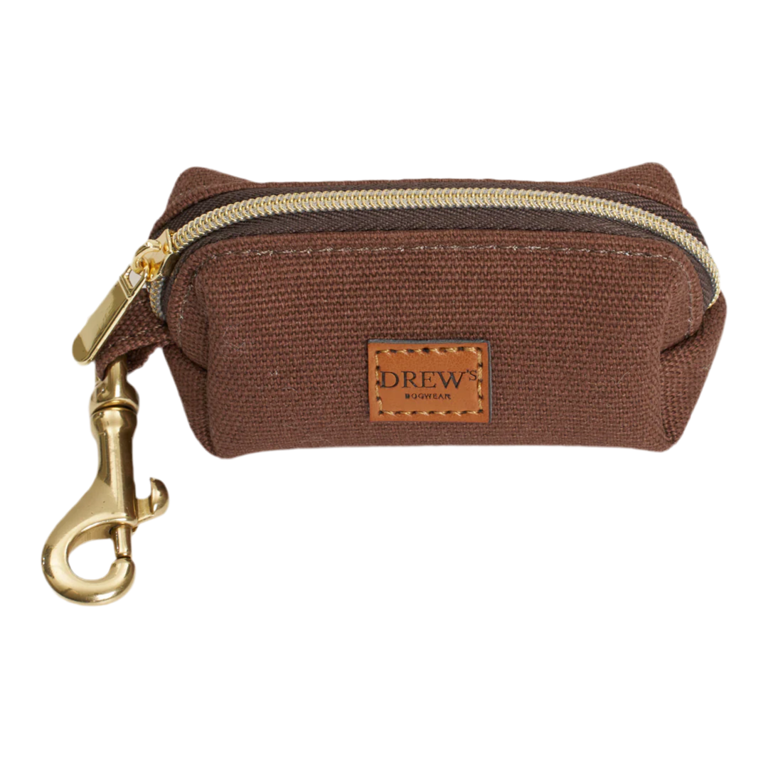 Drews Dogwear - Poop bag brun