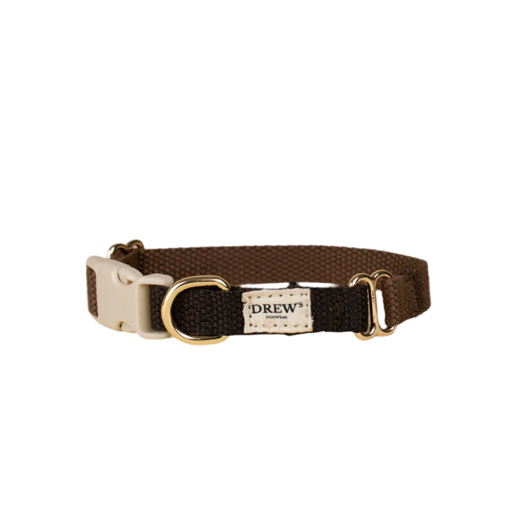 Drews Dogwear halsbånd Chocolate