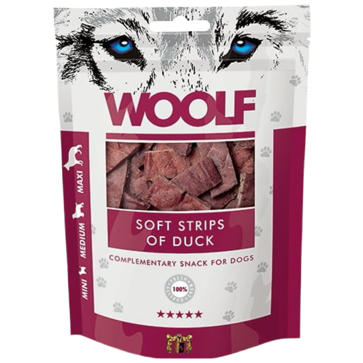 Woolf godbidder - Soft Strips of Duck