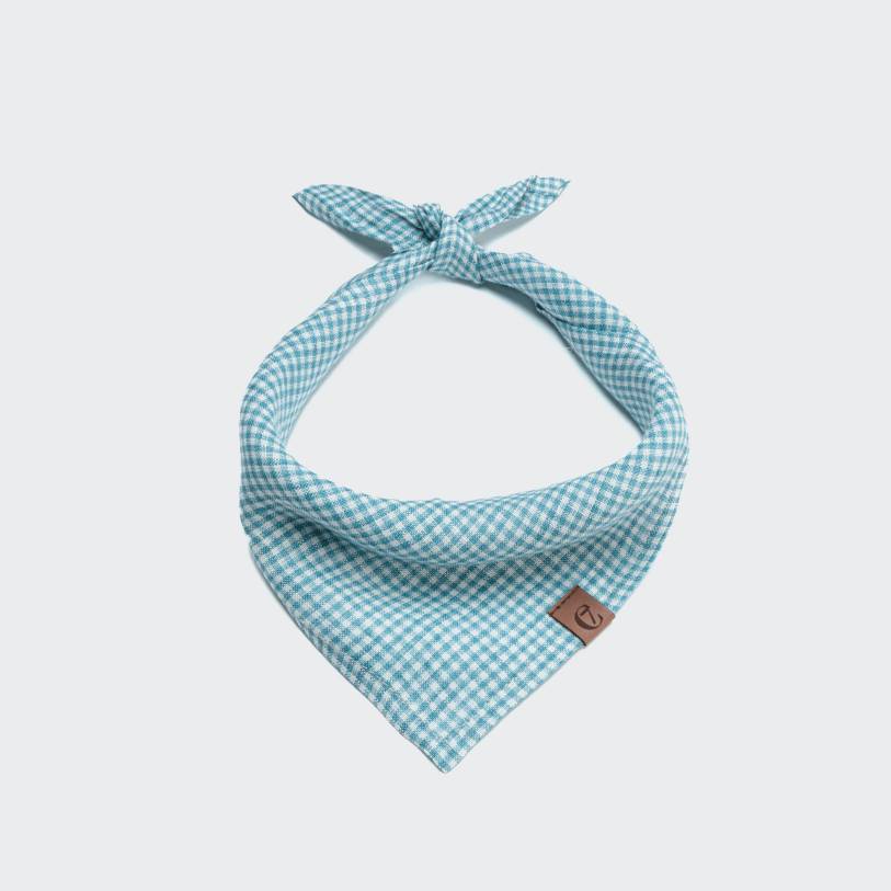 Cloud7 - Bandana, mini check blue