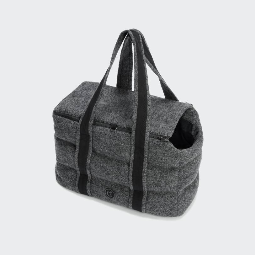 Cloud7 - Hundetaske bergamo, wool granite