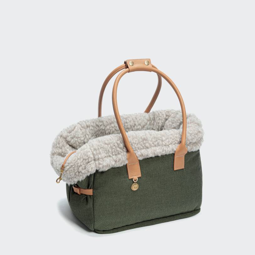 Cloud7 - Hundetaske como, dark green