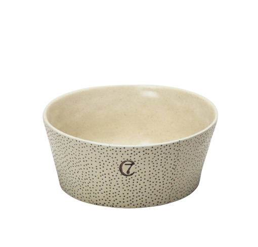 Cloud7 - Keramik skål yoji, creme/dots