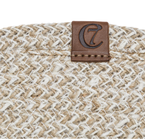 Cloud7 - Spiseunderlag jute, natural/cream