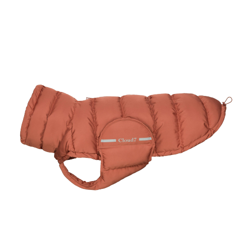 Cloud7 - Hundejakke alaska, brick red