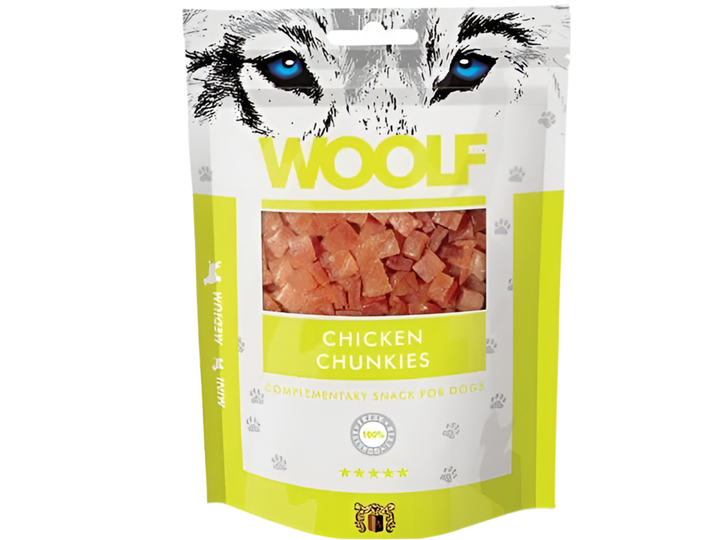 Woolf godbidder - Chicken Chunkies