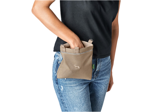 Hunter godbidstaske, Beige