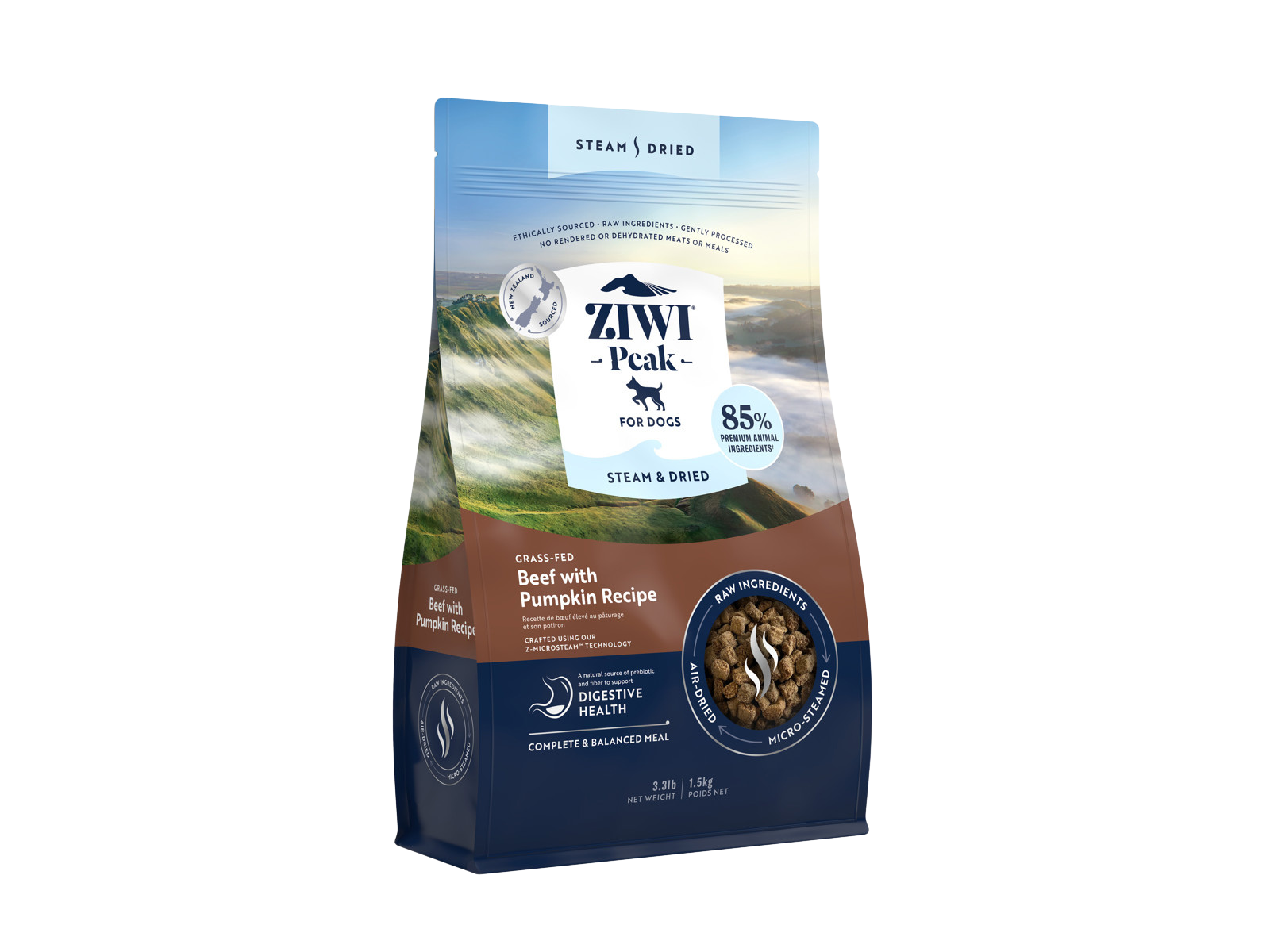 Ziwi Peak - Beef with Pumpkin Recipe