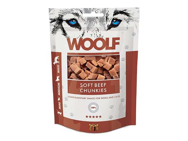 Woolf godbidder - Soft Beef Chunkies