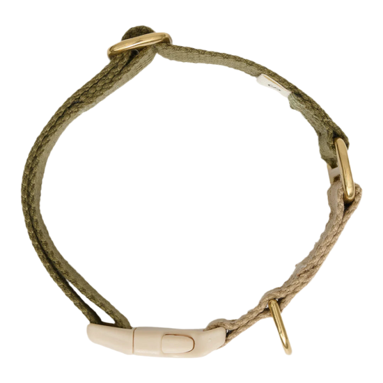 Drews Dogwear halsbånd Olive
