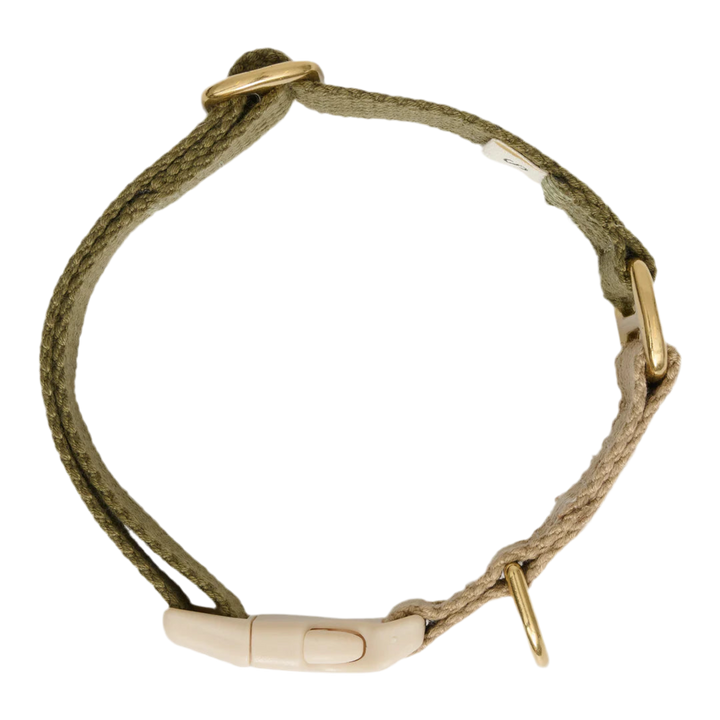 Drews Dogwear halsbånd Olive
