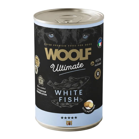 Woolf vådfoder - Ultimate White Fish