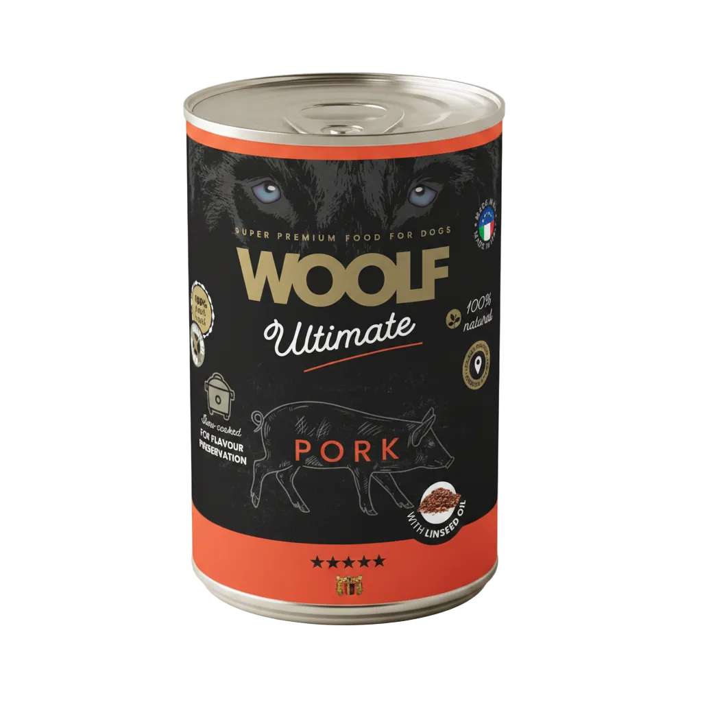 Woolf vådfoder - Ultimate Pork