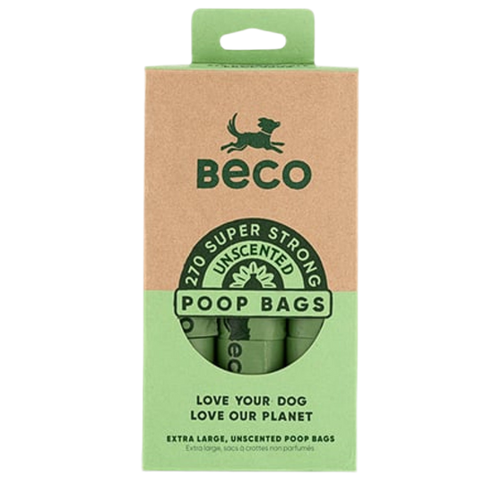 BECO Poop Bags Neutral 270 stk.
