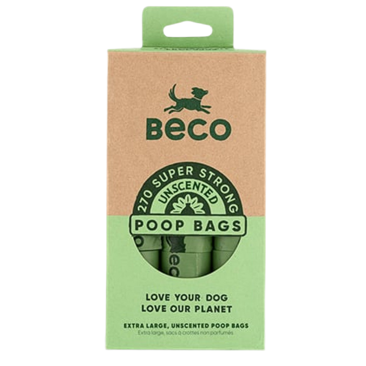 BECO Poop Bags Neutral 270 stk.