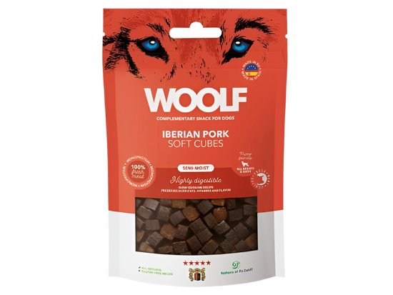 Woolf godbidder - Iberian Pork Soft Cubes