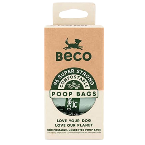BECO Poop Bags Neutral 96 stk.