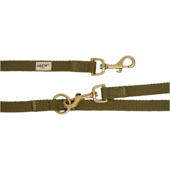 Drews Dogwear line i bomuld - Olive