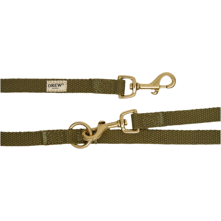 Drews Dogwear line i bomuld - Olive