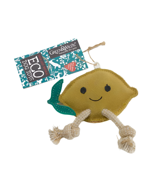 Eco dog toys - Citron