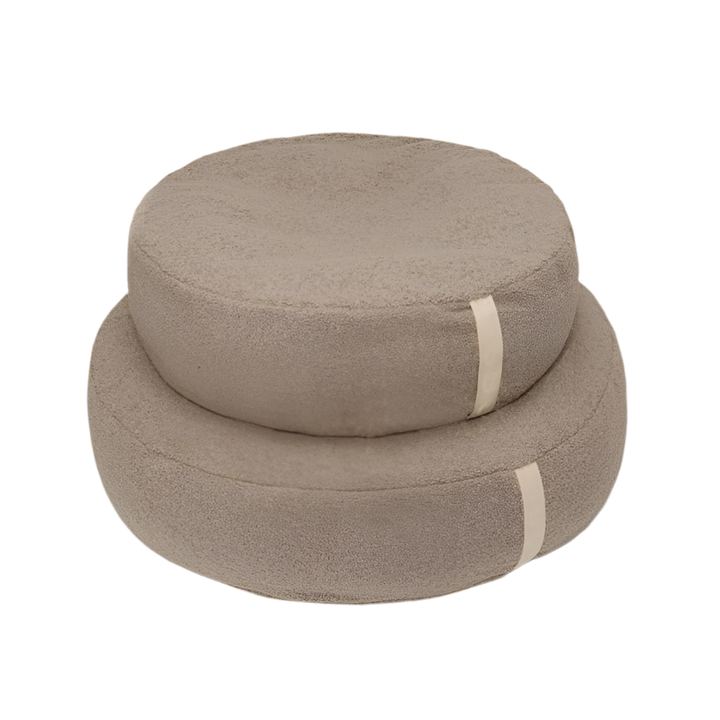 Cloud7 - Hundeseng pouf plush, beige