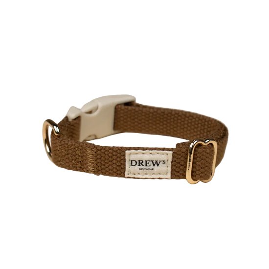 Drews Dogwear - Hvalpehalsbånd brun