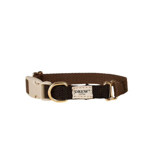 Drews Dogwear halsbånd Chocolate