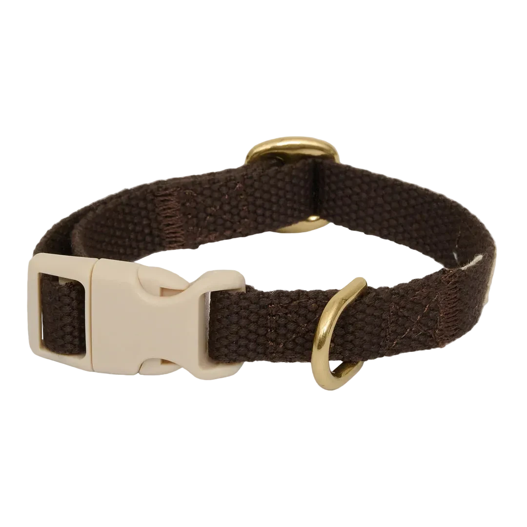 Drews Dogwear - Hvalpehalsbånd mørk brun
