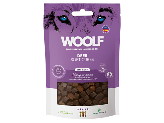 Woolf godbidder - Deer Soft Cubes