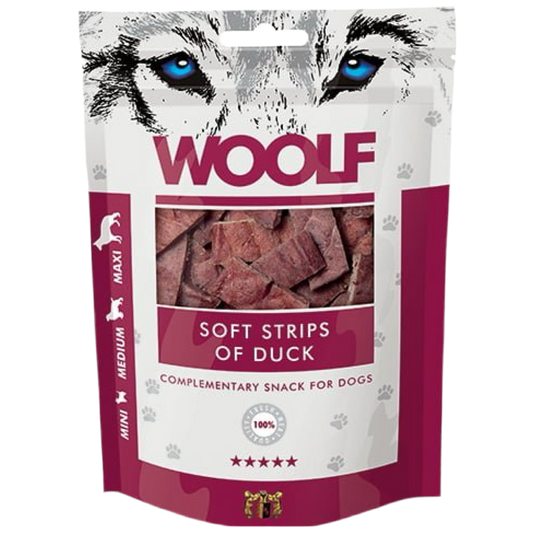 Woolf godbidder - Soft Strips of Duck