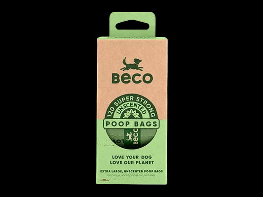 BECO Poop Bags Neutral 120 stk.