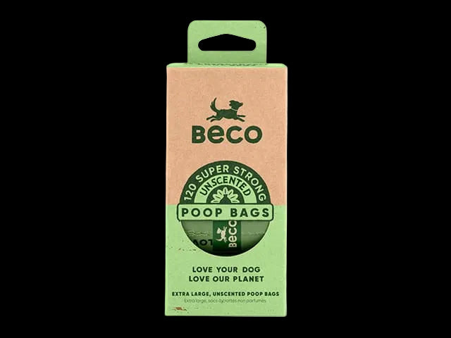 BECO Poop Bags Neutral 120 stk.