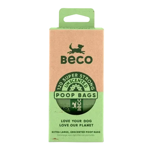 BECO Poop Bags Neutral 120 stk.