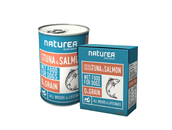 Naturea - fresh chicken, tuna and salmon