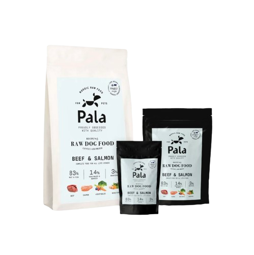 Pala nordic raw food - Beef and salmon