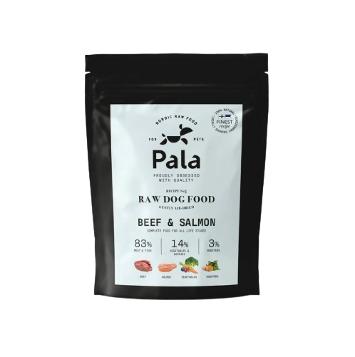 Pala nordic raw food - Beef and salmon
