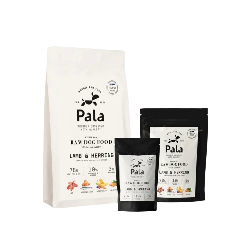 Pala nordic raw food - Lamb and herring