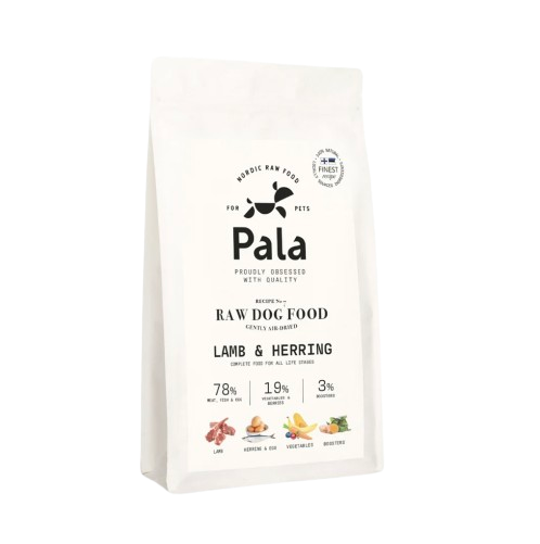 Pala nordic raw food - Lamb and herring