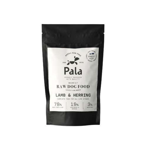 Pala nordic raw food - Lamb and herring