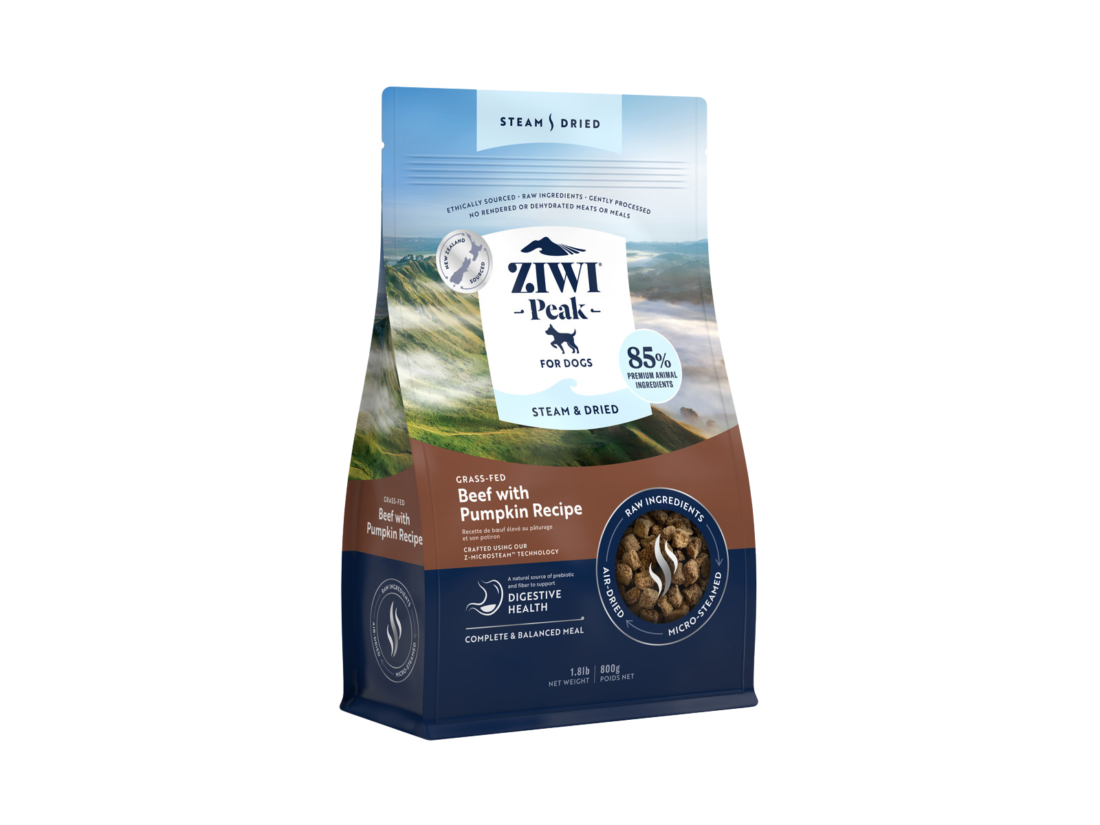 Ziwi Peak - Beef with Pumpkin Recipe