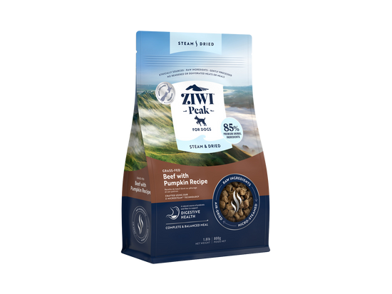 Ziwi Peak - Beef with Pumpkin Recipe