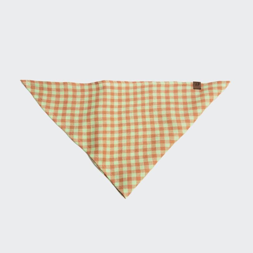 Cloud7 - Bandana, check orange