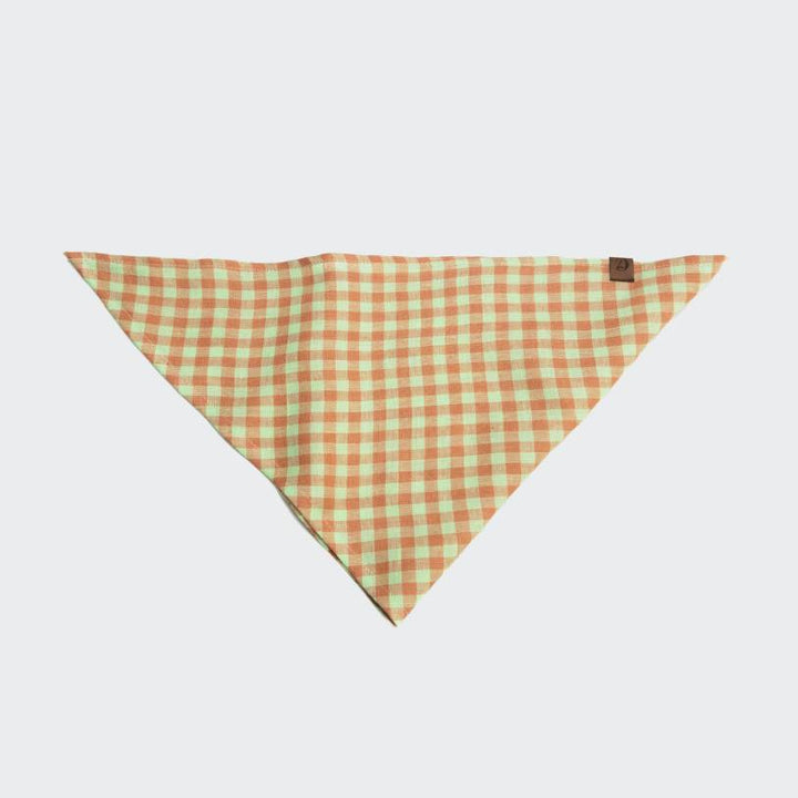 Cloud7 - Bandana, check orange