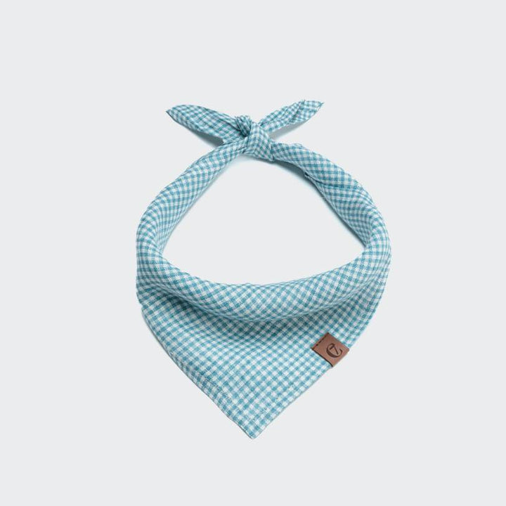Cloud7 - Bandana, mini check blue
