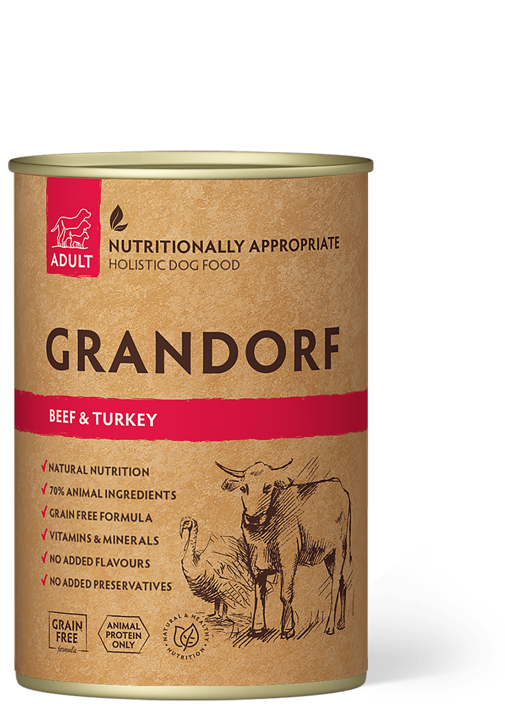 Grandorf - Beef & turkey