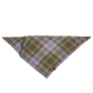 Cloud7 - Bandana, check green & purple