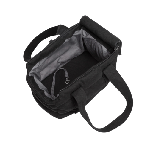 Cloud7 - Hundetaske bergamo, canvas black