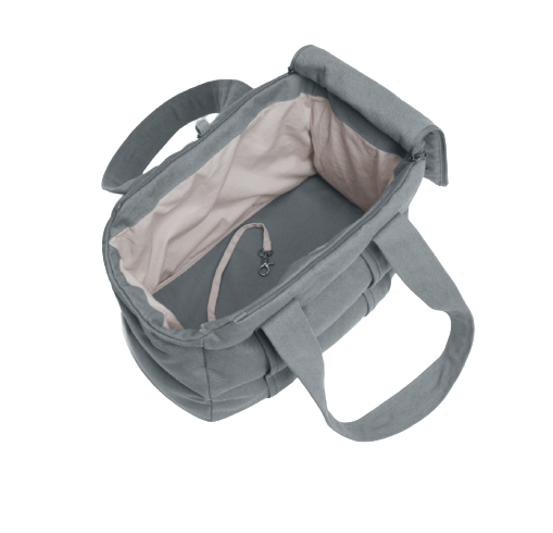 Cloud7 - Hundetaske bergamo, canvas grey